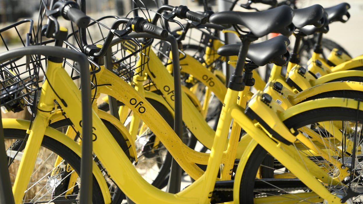 Ofo shut down in many U.S. cities. Here’s what happens with all those bicycles.